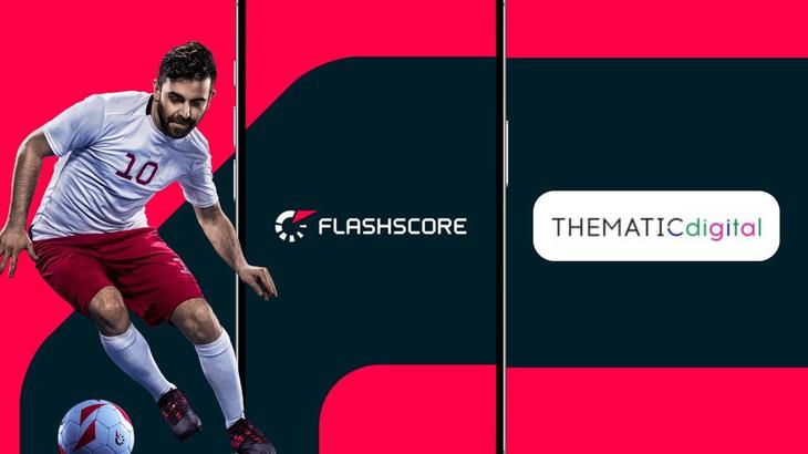 COMUNICAT. Thematic Digital, parteneriat cu Flashscore