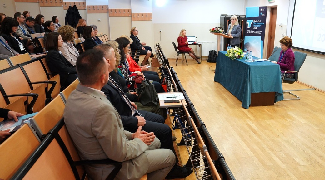 UMF Cluj Technology Transfer Days 2025 – UMF „Iuliu Haţieganu” promovează inovaţia cu aplicabilitate reală în sănătate