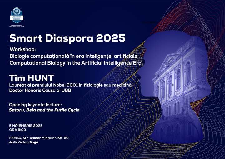 Laureat Nobel, invitat special şi keynote speaker la UBB în cadrul Smart Diaspora 2025