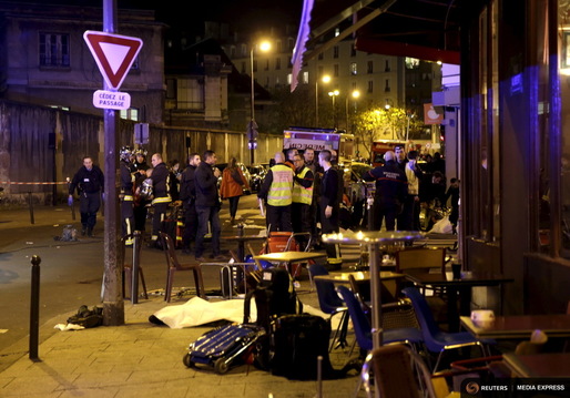 UPDATE: Atentatele din Paris: numărul victimelor a ajuns la cel puțin 149