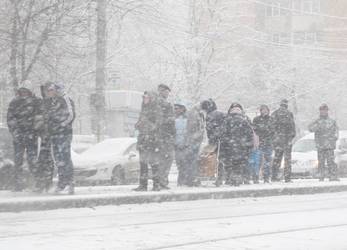 Cod galben de vreme rea. Viscol și ger siberian în zece județe ale țării