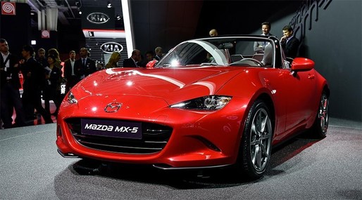 Vânzările de automobile Mazda în România au crescut cu 36% în 2015