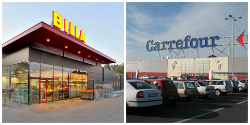 Consiliul Concurenței analizează preluarea supermarketurilor Billa de către Carrefour