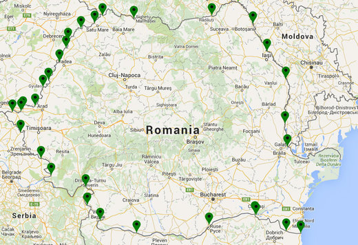 Aplicație online cu informații în timp real despre traficul la frontieră