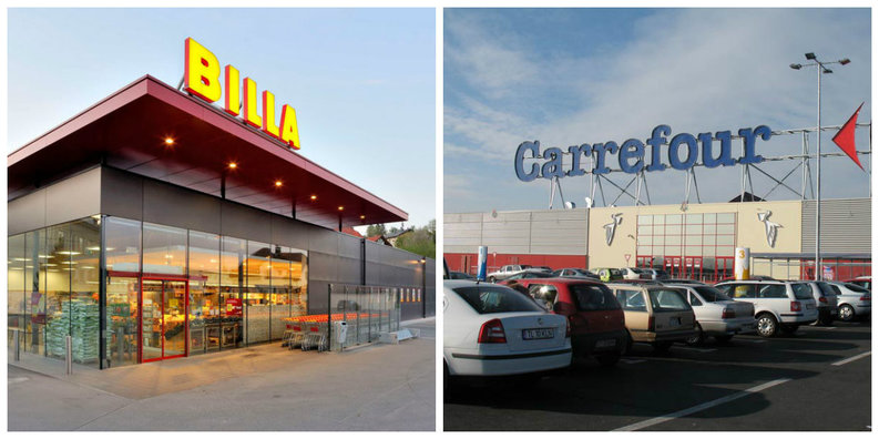 În așteptarea avizului Consiliului Concurenței, Carrefour intră în acționariatul Billa cu două acțiuni