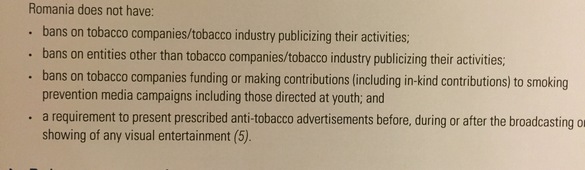 Măsuri anti-fumat avansate autorităților: produse antinicotină incluse pe lista compensatelor și creșterea prețului la țigări. Reacția BAT