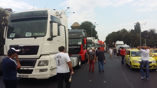 Patronatul COTAR al transportatorilor anulează protestul anunțat pentru 2 noiembrie, după o discuție la Guvern