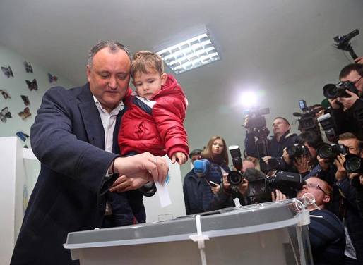 Socialistul Igor Dodon a câștigat alegerile prezidențiale din Republica Moldova, conform datelor preliminare