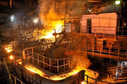 România a coborât un loc în ierarhia mondială a producătorilor de oțel, cu o producție de 3,3 milioane tone în 2016