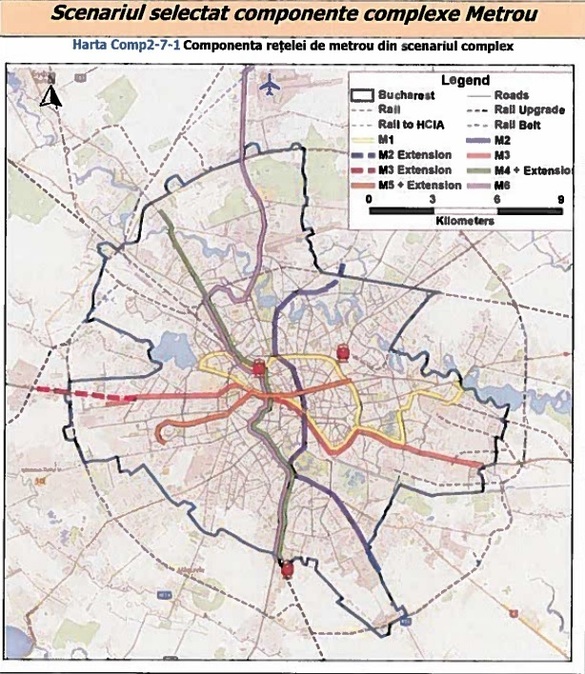 FOTO Planul pentru București: benzi de circulatie pentru transportul public, construcția de parcări subterane sau extinderea metroului