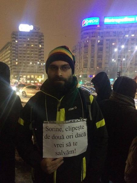 FOTO Mesajele de la proteste care i-au plăcut premierului Grindeanu: 