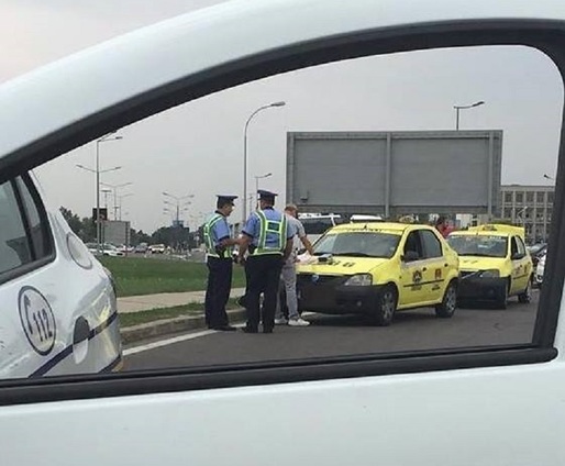 Razie a Poliției la taximetriștii din aeroporturile din România