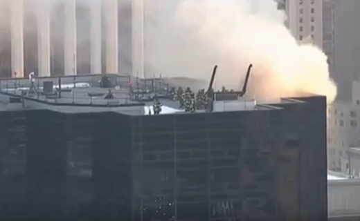 VIDEO Incendiu la Trump Tower din New York