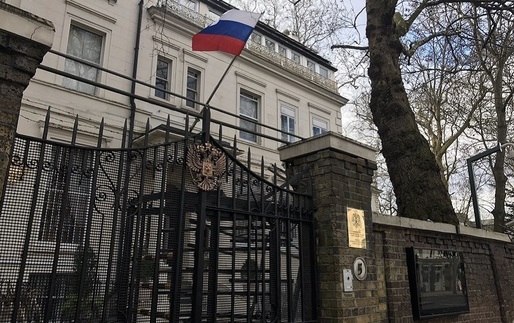 Londra expulzează 23 de diplomați ruși
