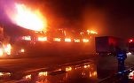 VIDEO&FOTO Incendiu puternic la fabrica Solina din Alba Iulia, cel mai mare producător de condimente din România