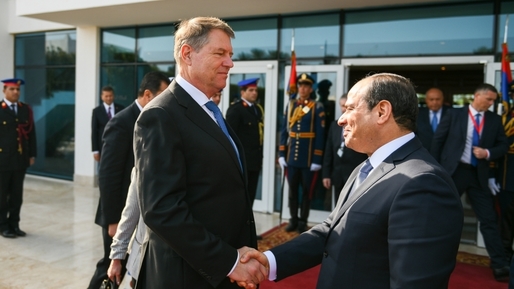 Președintele Iohannis s-a întâlnit cu președintele Egiptului