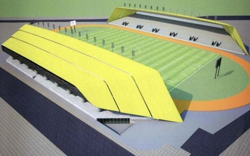 Teleorman va avea un nou stadion, construit și de italieni. Un proiect care l-a nemulțumit pe Hagi