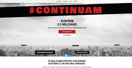 Uber, Bolt si Clever se unesc și lansează petiția #continuam