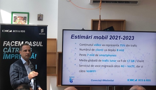 RCS&RDS va avea rețea 5G în București și alte 5 orașe din țară, din vară. Din toamnă, rețeaua va fi extinsă în alte 4 orașe, plus Valea Prahovei