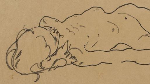 Un desen original de Egon Schiele, descoperit într-un depozit din New York