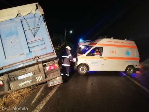 Accident grav în Ialomița. 18 victime, din care 10 morți. Toți sunt angajați Mega Image
