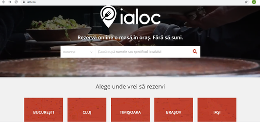 Schimbări în acționariatul ialoc, dezvoltatorul unei aplicații pentru rezervări rapide și gestionarea meselor din restaurante. Unul dintre fondatori a devenit majoritar