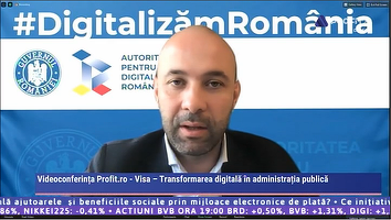 Videoconferința Profit.ro - Visa. Sărmaș, ADR: Ghișeul.ro a avut un an spectaculos, tranzacțiile au explodat. Licitația pentru cartea electronică de identitate va începe în câteva săptămâni
