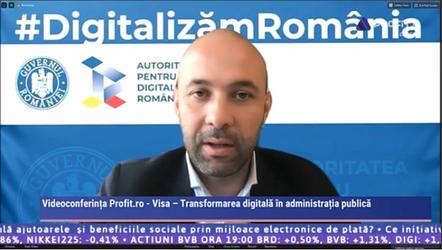 Videoconferința Profit.ro - Visa. Sărmaș, ADR: Ghișeul.ro a avut un an spectaculos, tranzacțiile au explodat. Licitația pentru cartea electronică de identitate va începe în câteva săptămâni