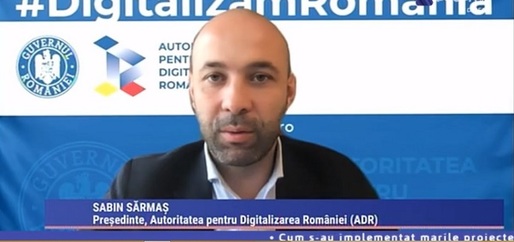 Videoconferința Profit.ro - Visa. Sărmaș, ADR: România a pus carul în fața boilor când a început digitalizarea serviciilor publice. Oamenii încă sunt, din păcate, cărăuși de dosare cu șină între instituții, în loc să circule electronic