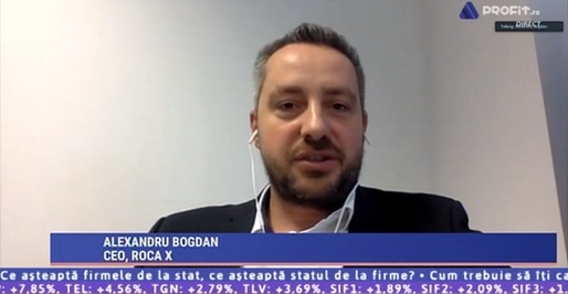 Videoconferința Profit.ro - IMM-urile în criză. Alexandru Bogdan, ROCA X: Provocarea actuală este lipsa încrederii business-urilor clasice în digitalizare