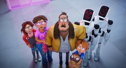 „The Mitchells vs. The Machines” sau cum tehnologia capturează omenirea: „Este un desen amuzant, dar, copii, serios, gândiți-vă la asta!”
