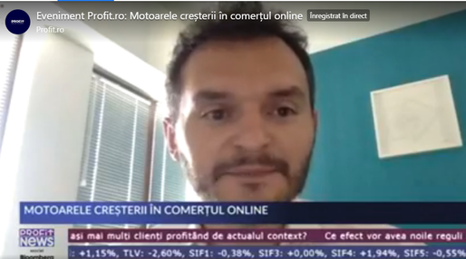 Videoconferința Profit e-commerce - Digital Director Telekom Romania: Mediul online a generat vânzări mai mari, dar și creșterea numărului de fraude. Ne este frică să oferim telefoane scumpe la vânzare
