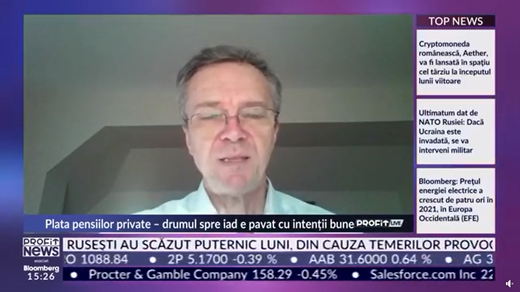 APAPR: Fiscalitatea avantajează plățile eșalonate pentru pensiile private. Toate plățile lunare sub 2.000 de lei nu sunt impozitate. Titlurile de stat, cauza performanței sub inflație a fondurilor de pensii