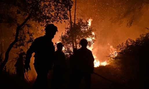 Incendiile de vegetație se extind în Portugalia, Spania și Franța. Un pilot a murit în Portugalia, în urma prăbușirii avionului său cu apă