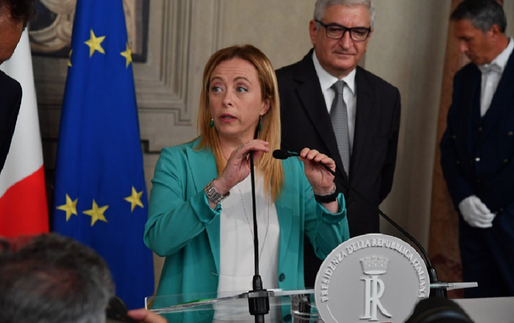 Italia - Extrema dreaptă preia puterea pentru prima oară după Musolini. Prima femeie în fruntea Guvernului, o apropiată a lui Viktor Orban