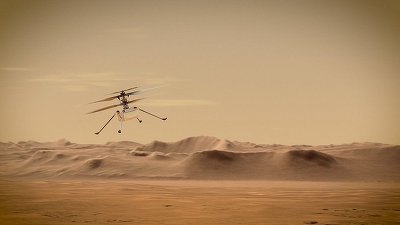 NASA a restabilit contactul cu elicopterul său Ingenuity de pe Marte