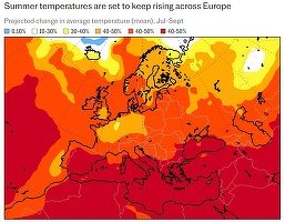Serviciul Copernicus prognozează temperaturi extrem de ridicate în Europa, în această vară, mult peste valorile normale în Turcia, Grecia sau Cipru