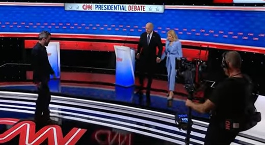 VIDEO Moment dificil al lui Biden, imediat după dezbatere, viral pe rețelele sociale