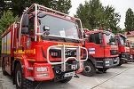 Incendiu în incinta fabricii Hendrickson din Sibiu