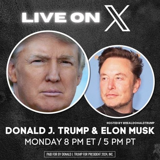 Elon Musk susține că interviul său cu Donald Trump pe X, care a început cu întârziere, a avut dificultăți tehnice din cauza unui atac cibernetic "masiv". Despre ce au vorbit cei doi miliardari