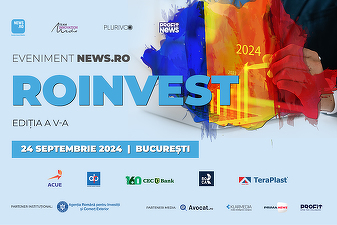 Reprezentanți ai mediului de business, camerelor de comerț, asociațiilor patronale și profesionale vin la evenimentul premium News.ro „RoInvest” - ediția a V-a
