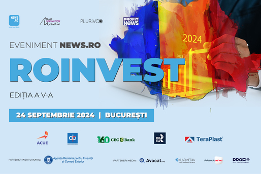 Reprezentanți ai mediului de business, camerelor de comerț, asociațiilor patronale și profesionale vin la evenimentul premium News.ro „RoInvest” - ediția a V-a