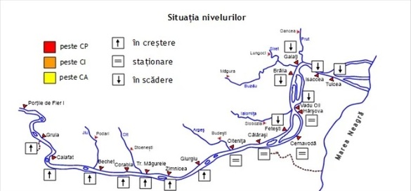 HARTĂ Debitul Dunării se va dubla, la intrarea în țară