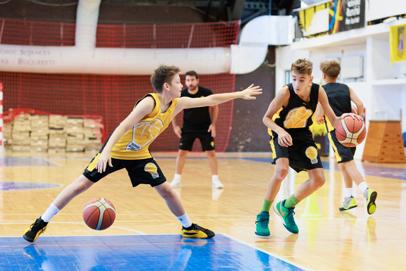 FOTO Bucharest Basketball Academy își deschide porțile prin inaugurarea primei arene de baschet