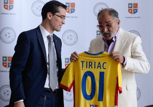 Federația Română de Fotbal a semnat un parteneriat cu Țiriac Auto