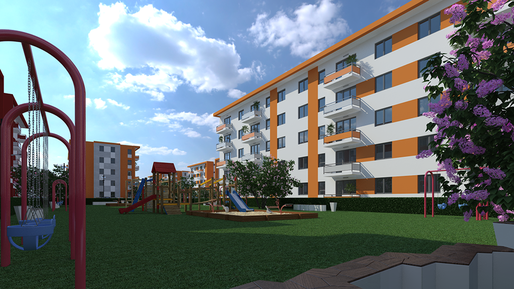 Zona Tractorul din Brașov atrage noi investiții imobiliare: 10 mil.euro în 390 de apartamente