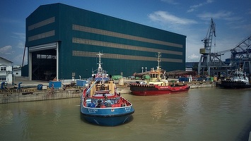 Șantierul naval Damen Galați a transferat investitorului olandez, sub formă de dividende, aproape 19 milioane lei