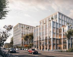 FOTO Dezvoltatorul imobiliar Forte Partners ridică un proiect mixt de birouri și spații comerciale, în centrul Capitalei