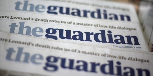 Veniturile din online ale The Guardian le-au depășit pentru prima dată pe cele ale ziarelor în print