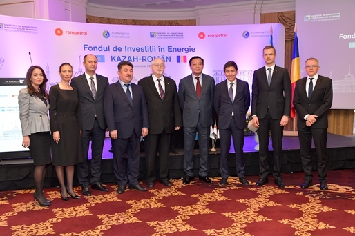 ULTIMA ORĂ A fost semnată crearea Fondului Kazah-Român, care promite investiții în energie de 1 miliard de dolari în 7 ani, parte a soluției de reglare a datoriilor istorice ale Rompetrol față de stat. Detalii - la Profit Energy.forum